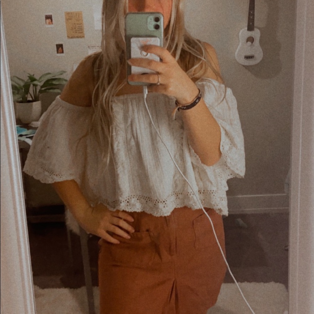Off the shoulder top